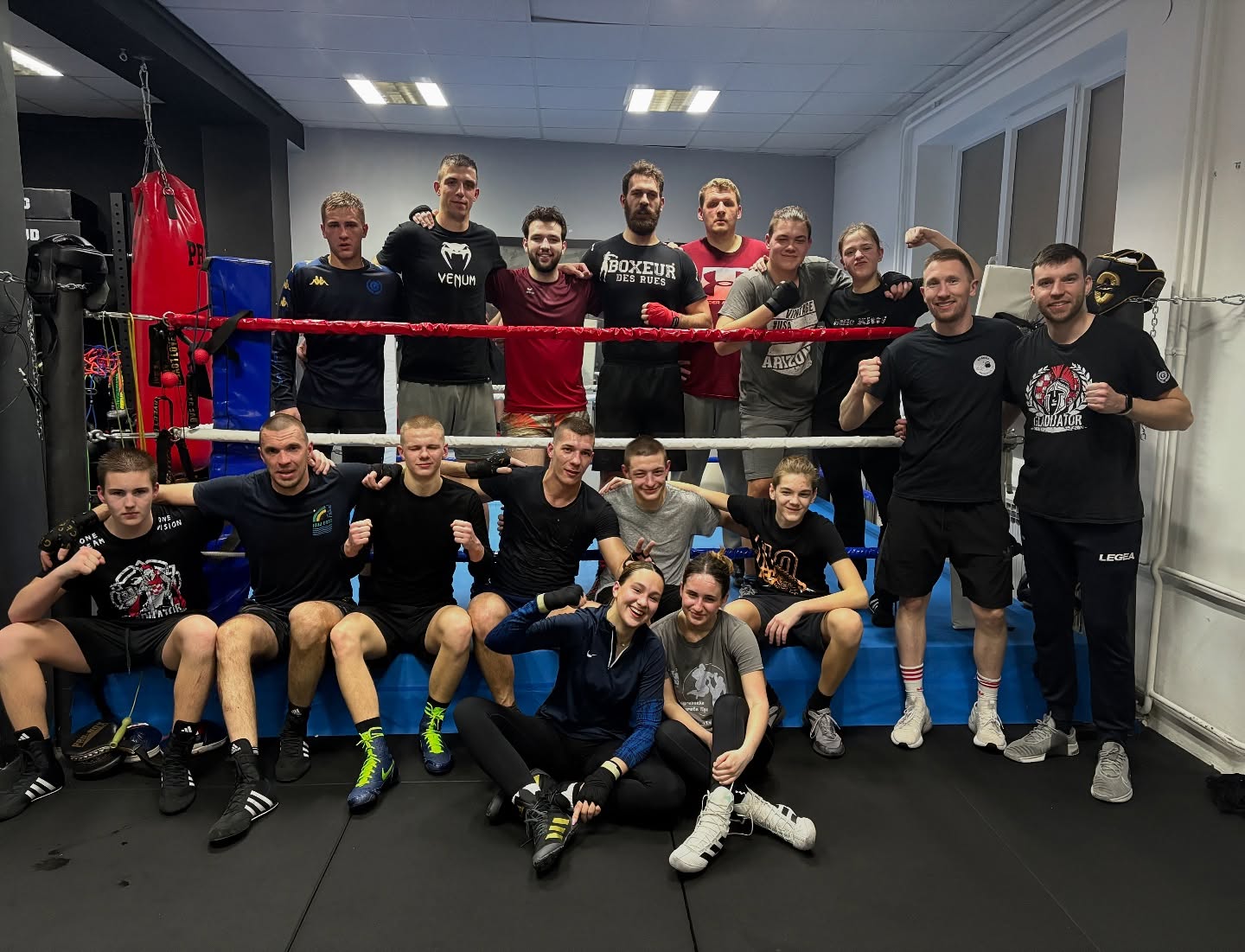 Sparring sesija — Strong Boxing Gym